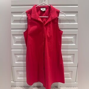 Tuckernuck Red Sleeveless Charlie Dress